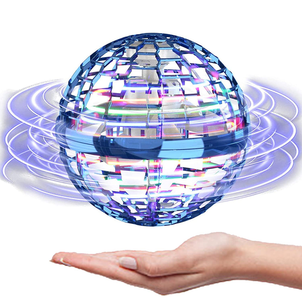 ATHLERIA Magic Flying Orb Ball glows during flight for night play and coordination.