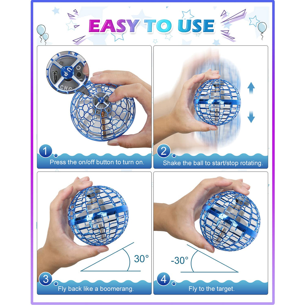 ATHLERIA orb ball with USB charging for quick power-ups.