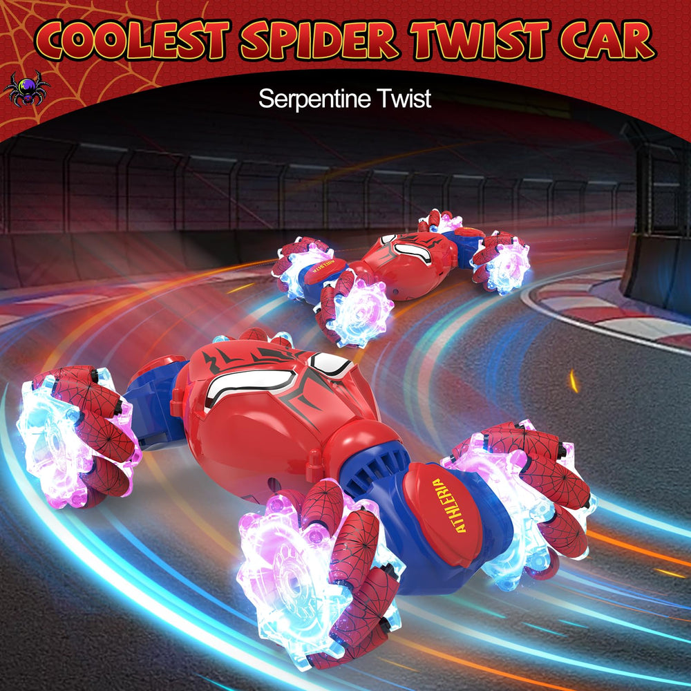 ATHLERIA dual batteries provide about 70 minutes of continuous driving fun.