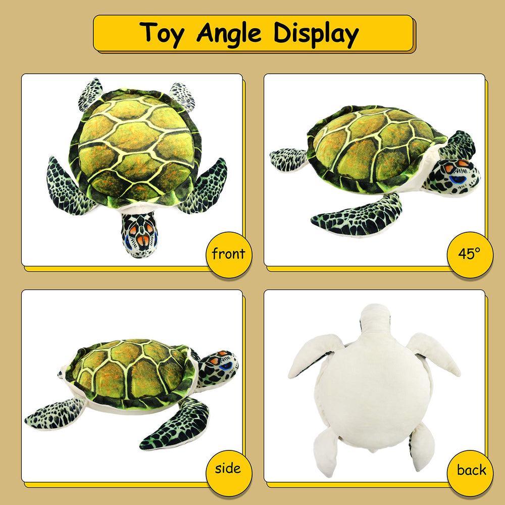 Athoinsu 18inch sea turtle plush, a versatile gift for toddlers and kids.
