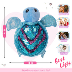 Athoinsu sea turtle display pillow plush doubles as decor and cuddle buddy
