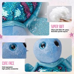 Athoinsu kid friendly turtle plush ideal travel companion for kids