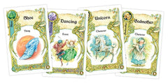 Atlas Games Once Upon A Time 3rd Edition close-up of cards sparks imaginative endings.