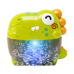 Atlasonix bath bubble machine creates colorful bubbles during bath time