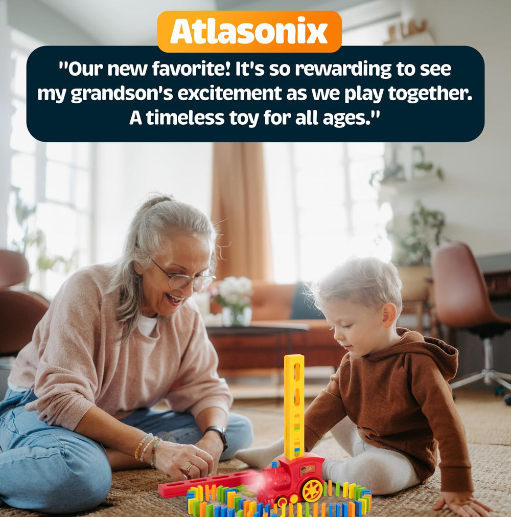 Atlasonix Domino Train makes a thoughtful gift for curious kids.