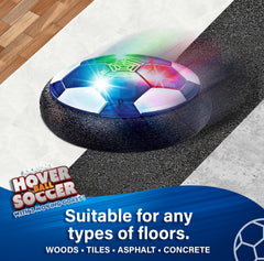 Atlasonix LED hover ball lights up during play