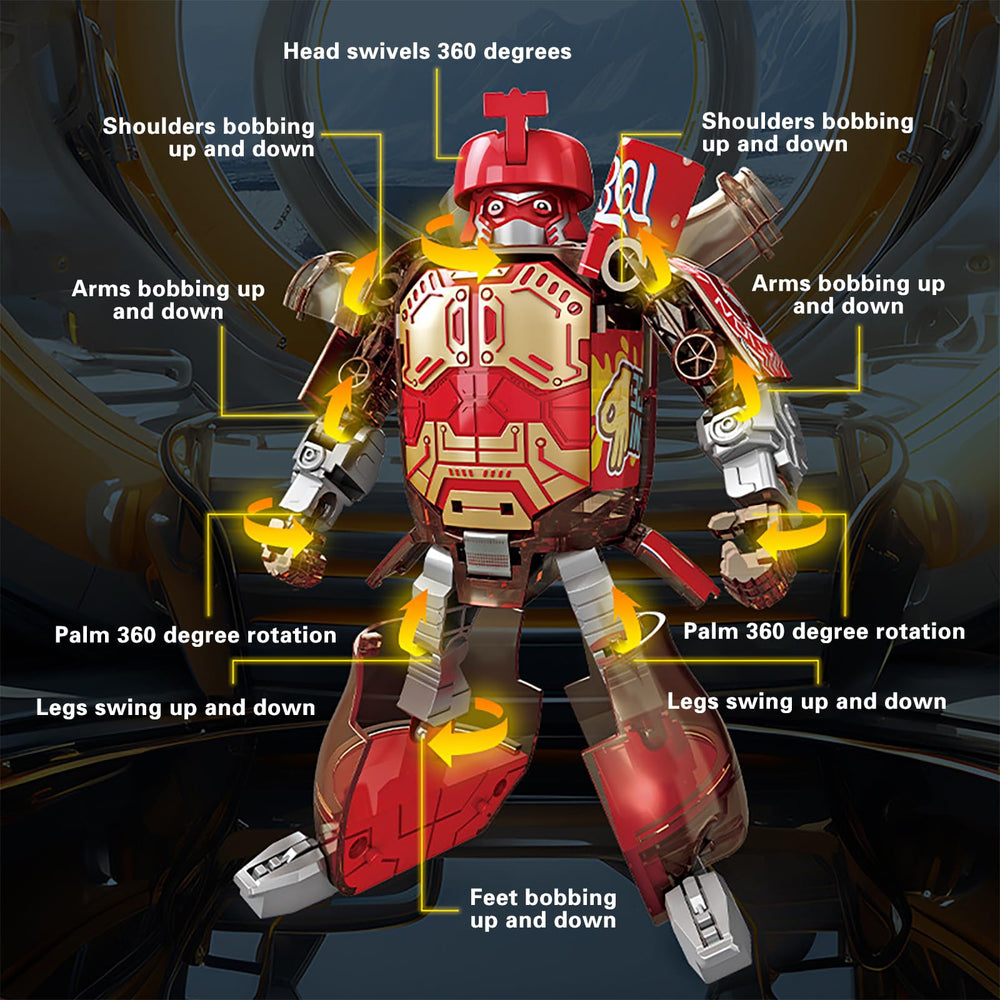 Atlodas deformation robot set makes a unique gift idea for boys.
