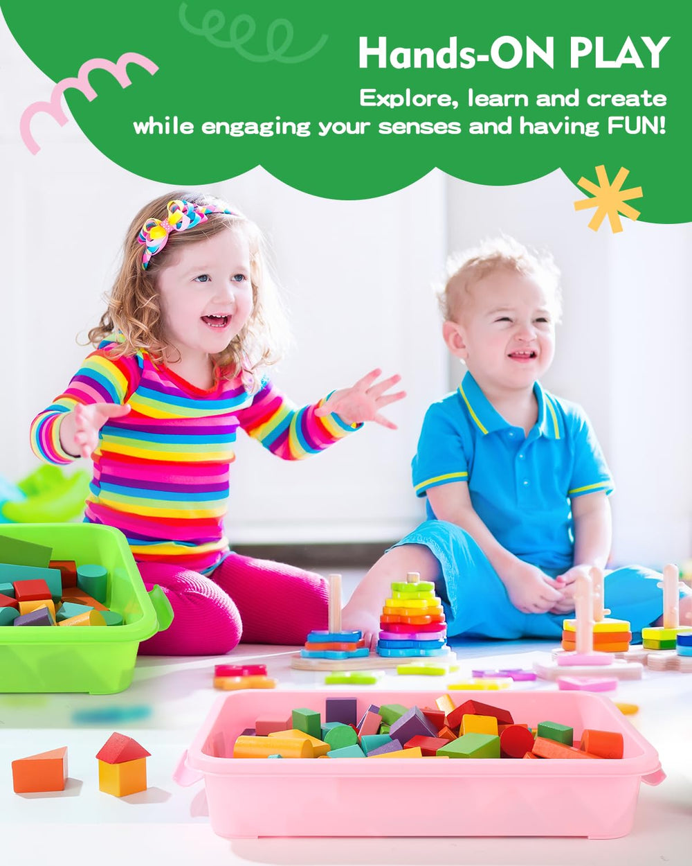 AtMini sensory bin durable material close-up shows lasting construction and easy cleaning