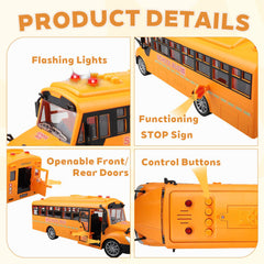 AtomDream Tech school bus top cover lift demonstrates design versatility for creative storytelling.