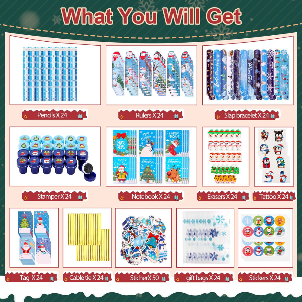 Atonofun Christmas notebooks bulk for daily journaling and holiday crafts.