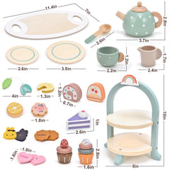 Atoylink 28-piece tea set makes a thoughtful gift for birthdays