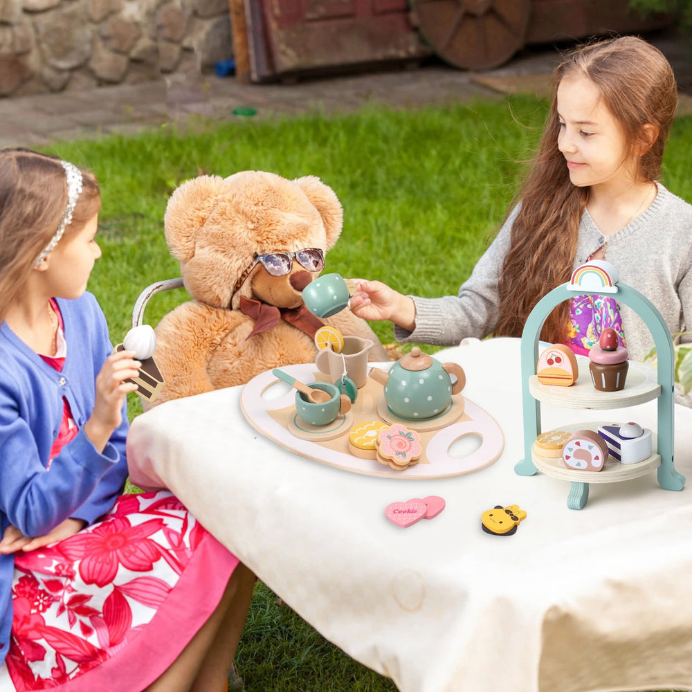 Atoylink milk jug and coasters support realistic tea time rituals