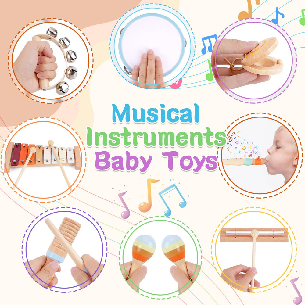 ATOYUS baby bell adds bright tones for focused, calming play