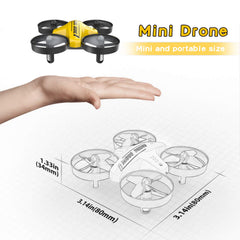 ATOYX Mini Drone RC nano quadcopter compact and beginner-friendly
