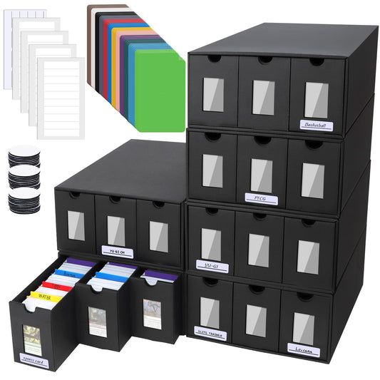 ATPWONZ trading card storage box exterior view for durable MTG and PTCG cards.