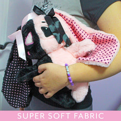Attatoy E-Girl Bunny displays gothic anime design ideal for teen bedroom decor.