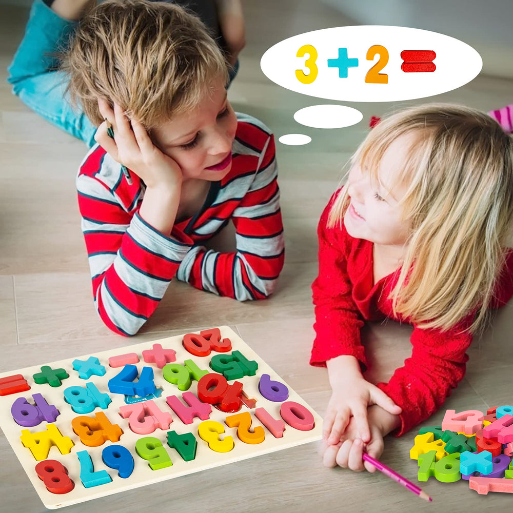 Attmu toddler learning activities promote spelling practice through hands-on play