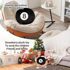 AUCOOMA billiard pillow supports lumbar comfort during TV time