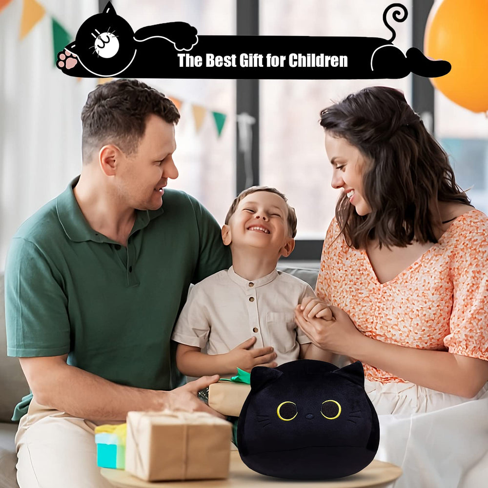 AudeRhine cat pillow plush offers comforting texture during bedtime stories