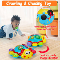 AugToy bilingual interactive toy teaches English and Spanish colors and animals.