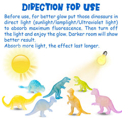 AugToy dinosaur party favors glow in the dark for goody bags