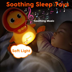 AugToy light-up feature captures baby attention with soft illumination