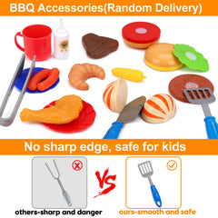 AugToy toddler chef hat and apron help organize playtime and storage.