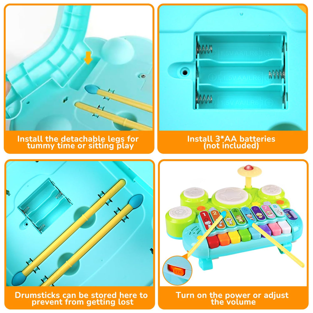 AugToy learning toy teaches colors and numbers through interactive play.