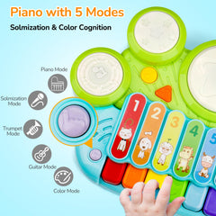 AugToy volume control helps keep playtime quiet.