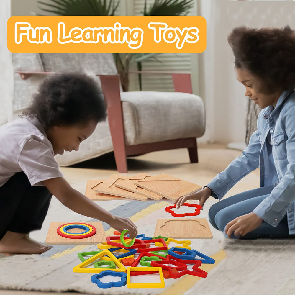 AugToy group play motor skills set enables cooperative learning and interaction.