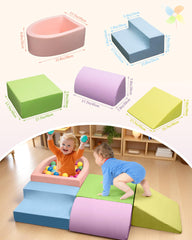 Auksay soft fabric cover on blocks, skin-friendly and easy to clean