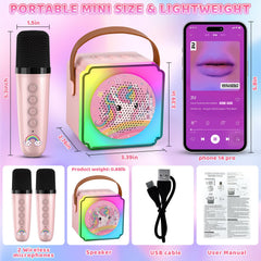 Auney portable karaoke for travel and family gatherings.