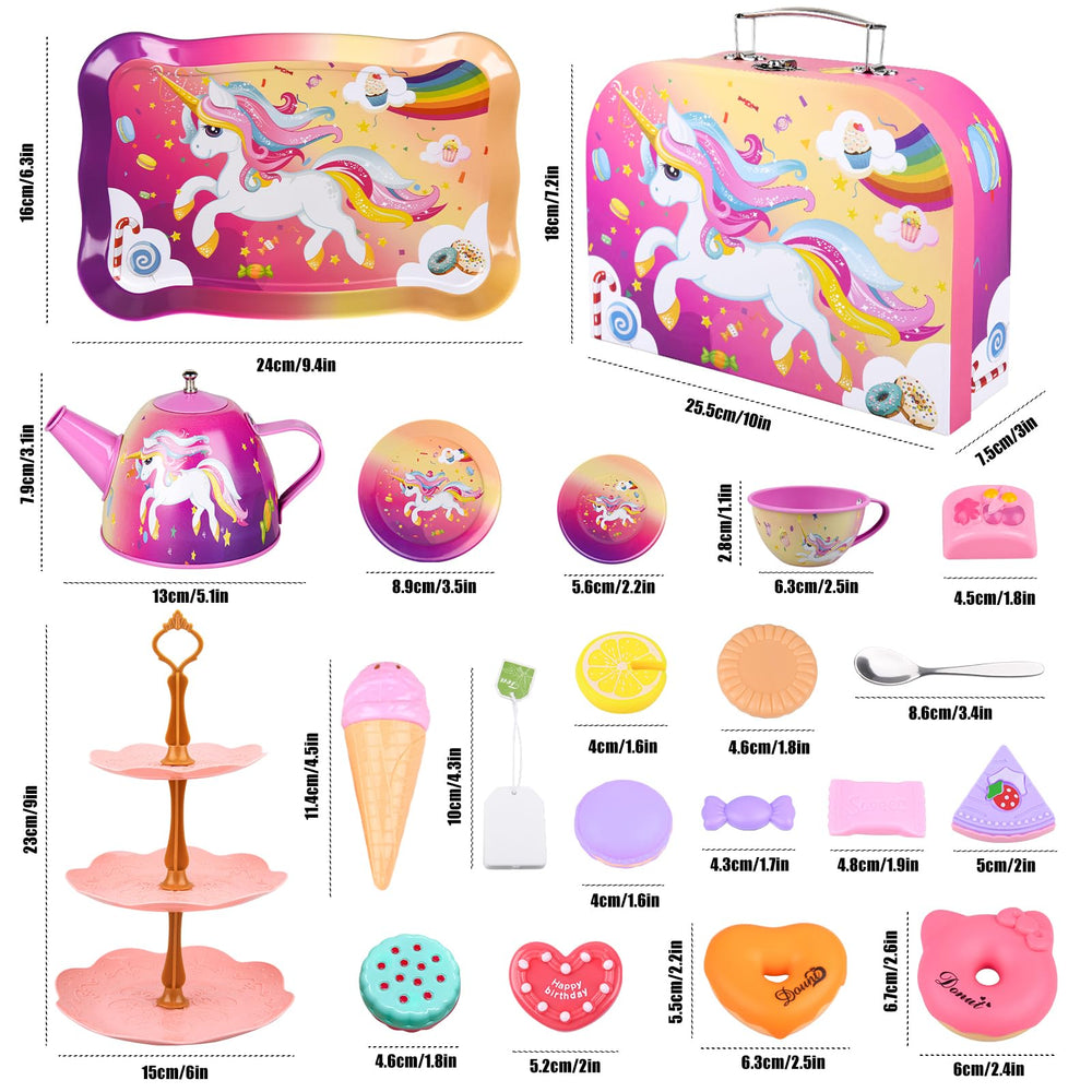 Auney 3-tier cupcake stand keeps treats organized for little hosts.