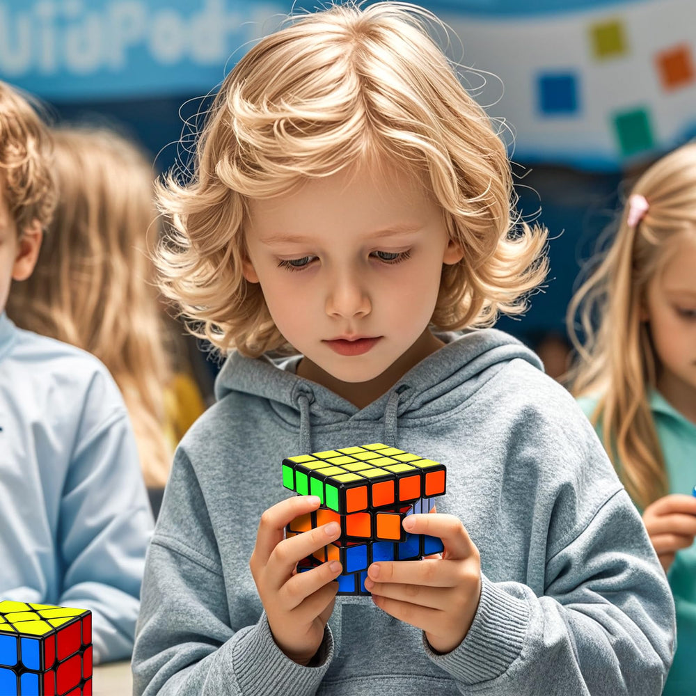 AuntyFey adult-solve cube with relaxed practice and mindful focus