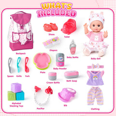 AuntyFey Baby Doll feeding bottle supports nurturing role-play and fine motor skills