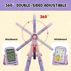 AuntyFey sturdy frame supports active play indoors or outdoors.