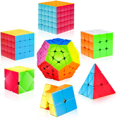 AuntyFey 2x2 speed cube close-up showing smooth turns for beginners