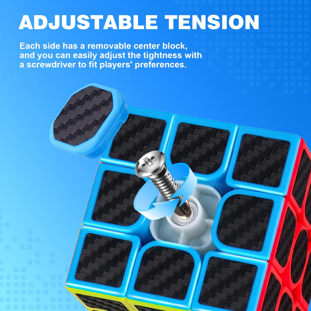 AuntyFey 4x4 cube with textured grip for smoother multi-step solves