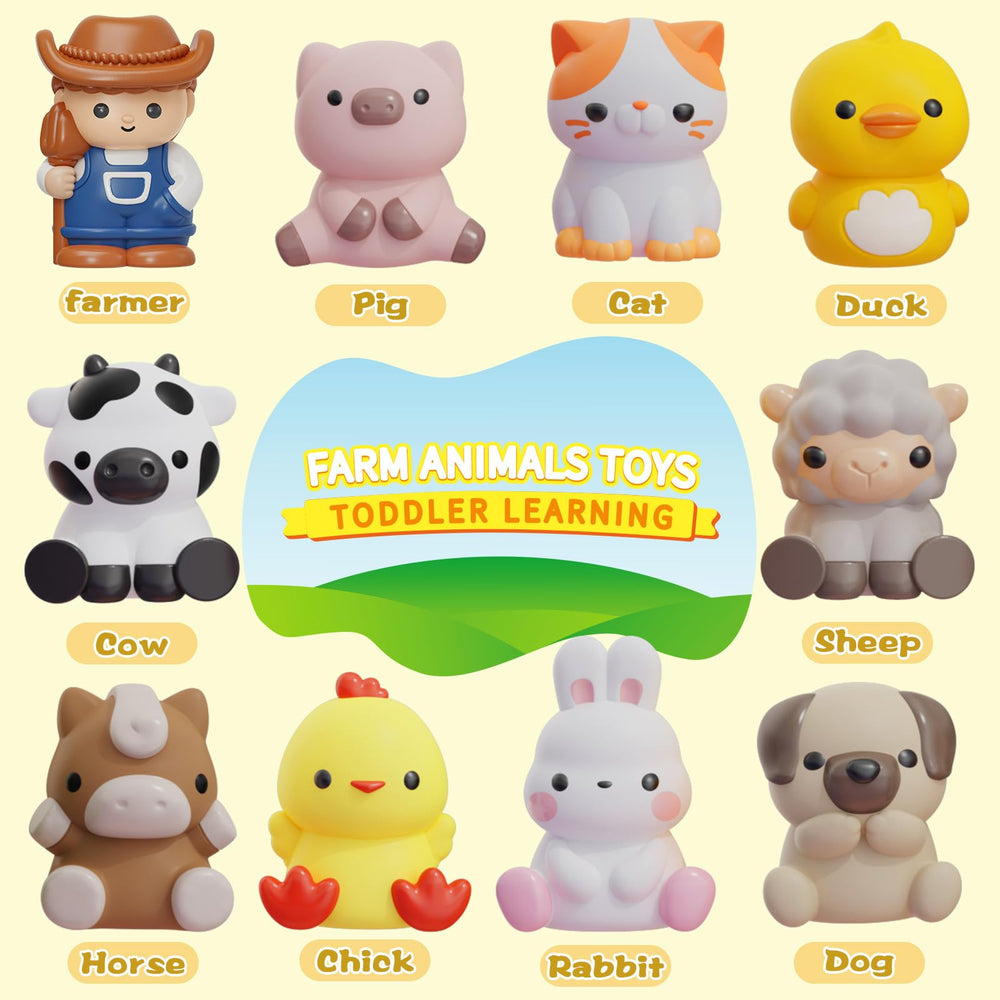 AuroTops finger puppets and barn set highlights animal figures for hands-on pretend play.