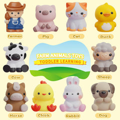 AuroTops finger puppets and barn set highlights animal figures for hands-on pretend play.