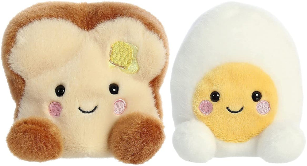 Aurora Bobby Egg Palm Pal in hand, soft plush companion for everyday comfort.