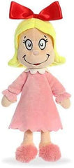 Aurora Grinch 18-inch plush with detailed embroidery and durable stitching