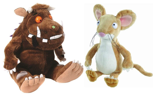 Aurora Gruffalo and Mouse 9-inch soft plush cuddle buddy for kids 3+