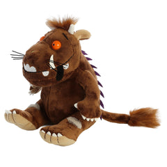 Aurora Gruffalo plush close-up highlights soft fabric and detailed features.