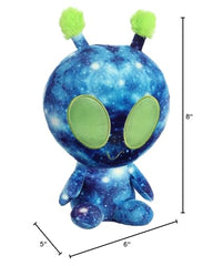 Aurora Nebula plush with bean pellets for stability and cozy cuddles