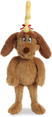 Aurora Max Dr. Seuss stuffed animal front view with soft brown fur for cozy playtime.