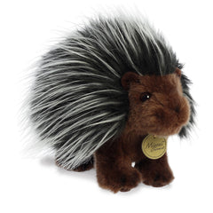 Aurora Miyoni porcupine plush with soft spikes for lifelike detail