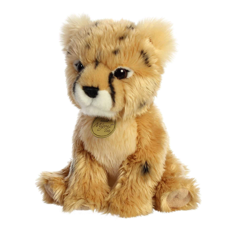Aurora Miyoni Tots Cheetah Cub plush ideal for classroom decor.
