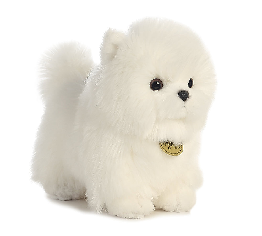 Aurora Miyoni Tots Pompom Pup bean pellets inside add stable weight
