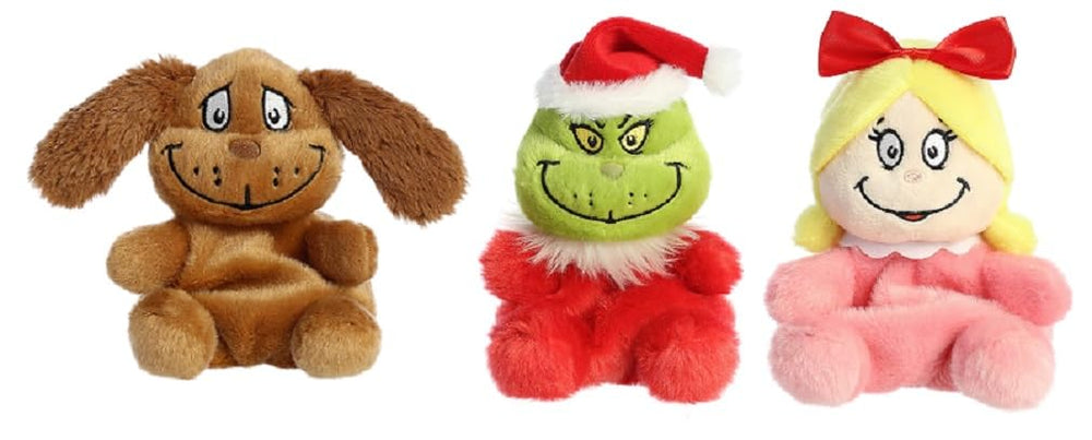 Aurora Palm Pals Max plush sits snugly in the hand for cuddly play.